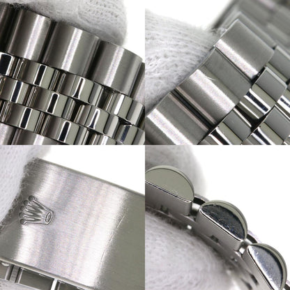 ROLEX ロレックス 16234G デイトジャスト 10P ダイヤモンド 腕時計 SS メンズ 中古