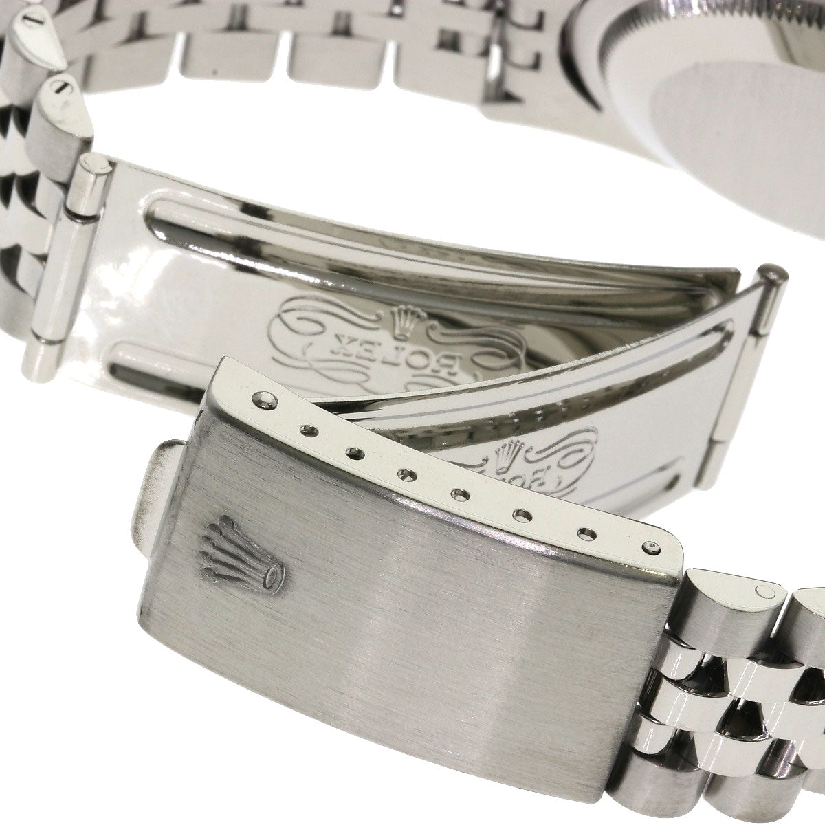ROLEX ロレックス 16234G デイトジャスト 10P ダイヤモンド 腕時計 SS メンズ 中古
