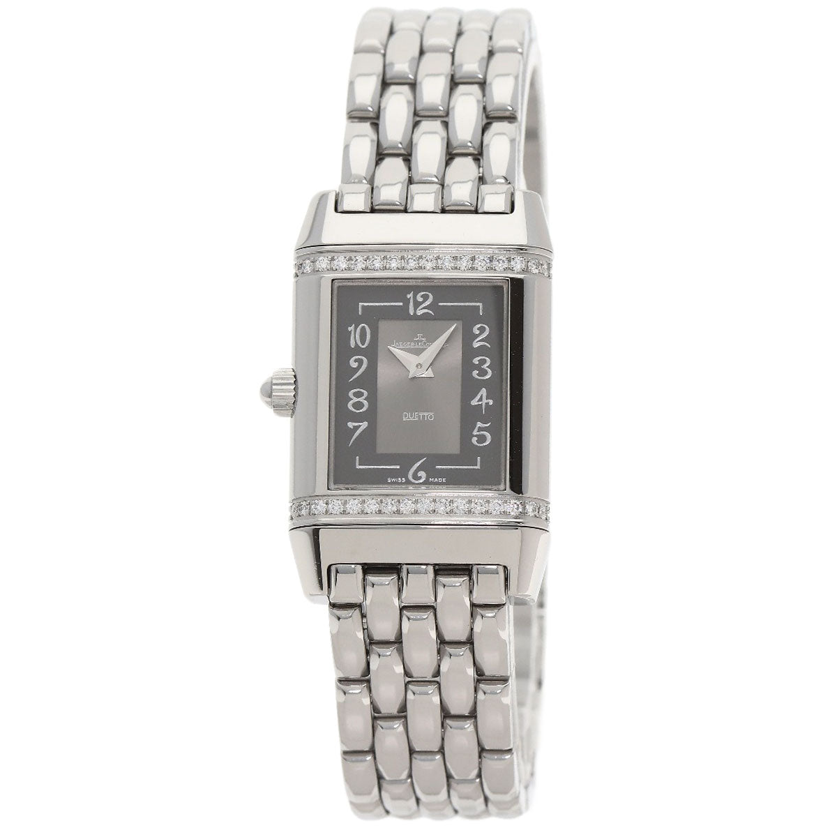 JAEGER-LECOULTRE ジャガー・ルクルト 266.8.44 レベルソ デュエット 腕時計 SS レディース 中古