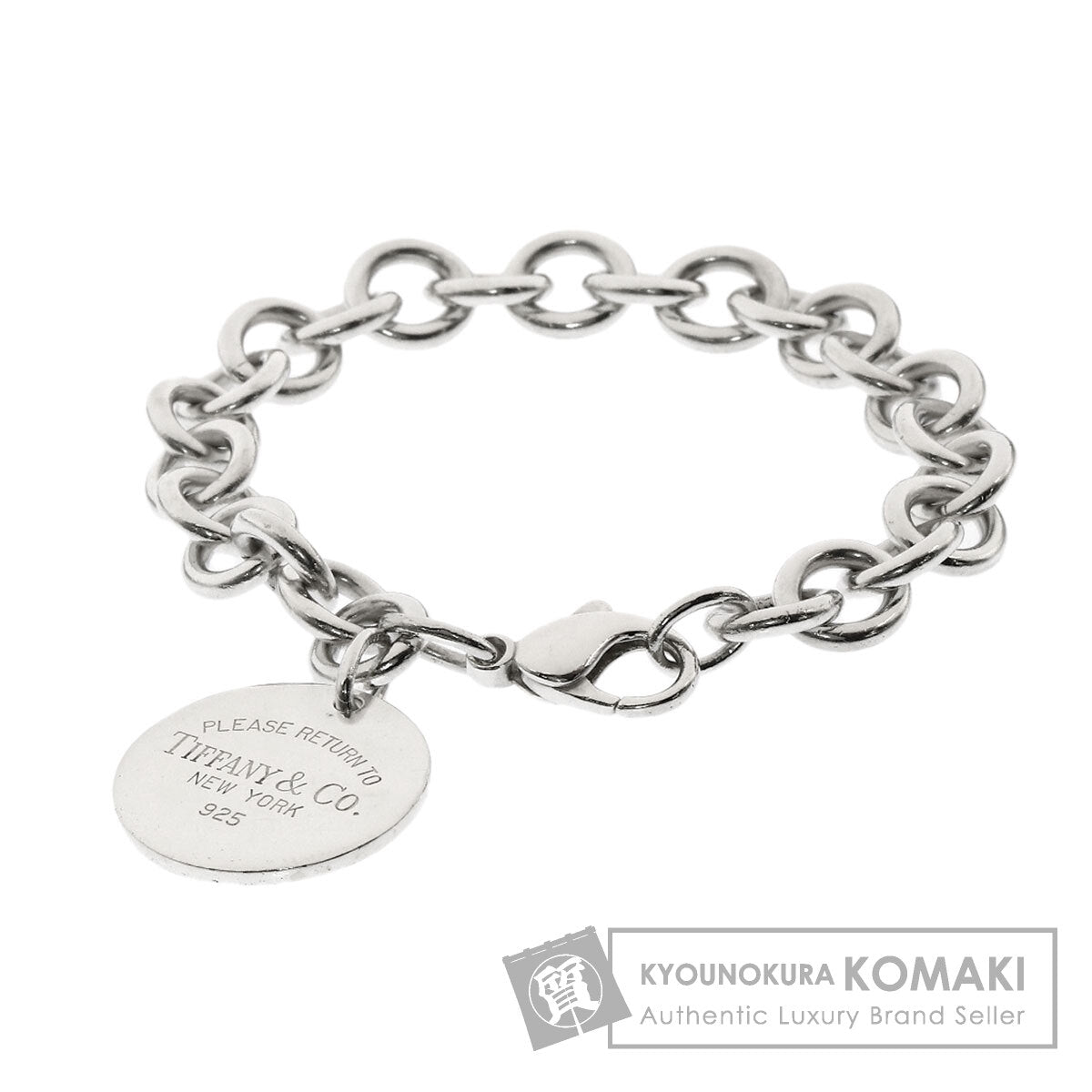 ティファニー リターントゥ ティファニー ラウンドタグ ブレスレット 中古 商品画像1