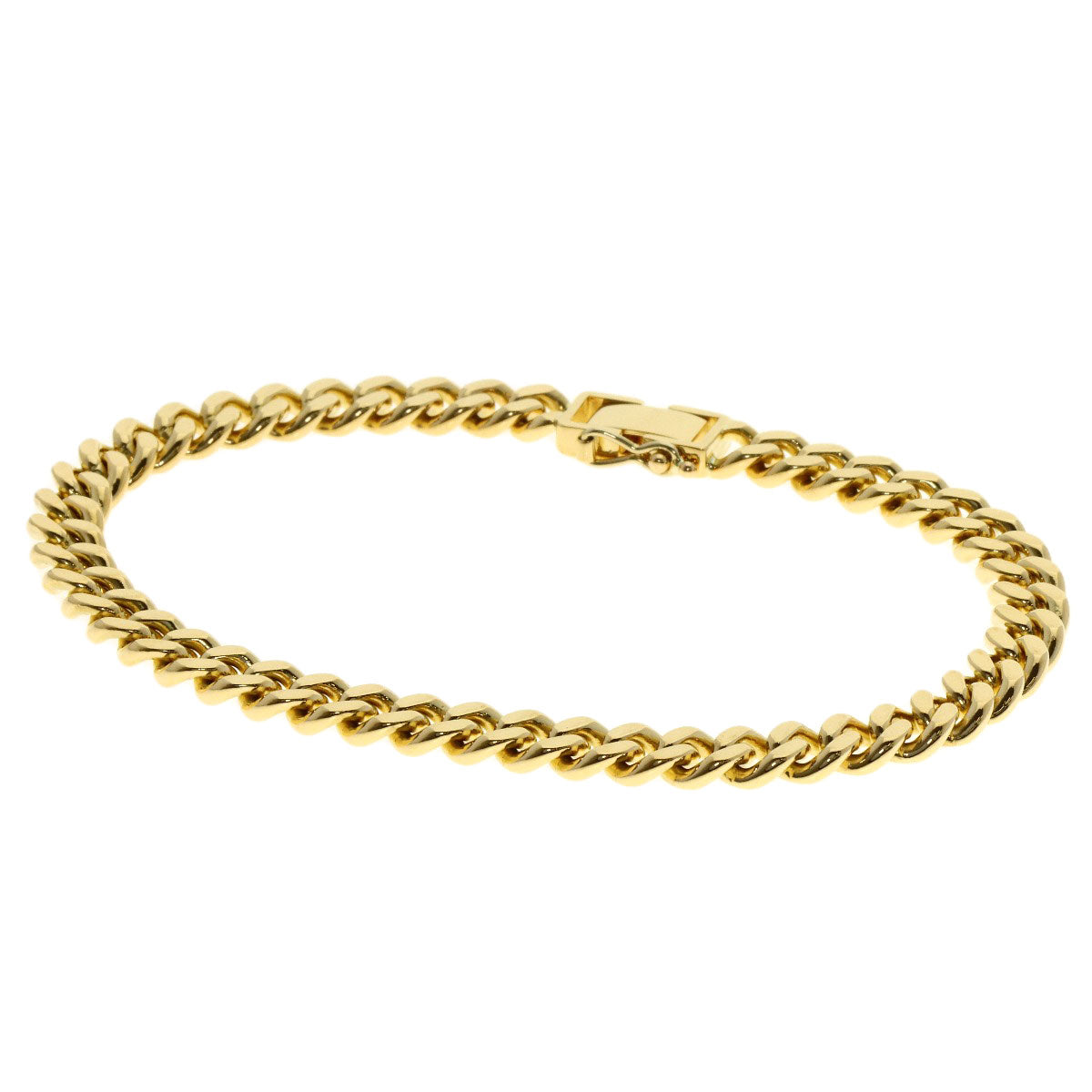 SELECT JEWELRY セレクトジュエリー 喜平 キヘイ 2面 ブレスレット K18YG メンズ 中古