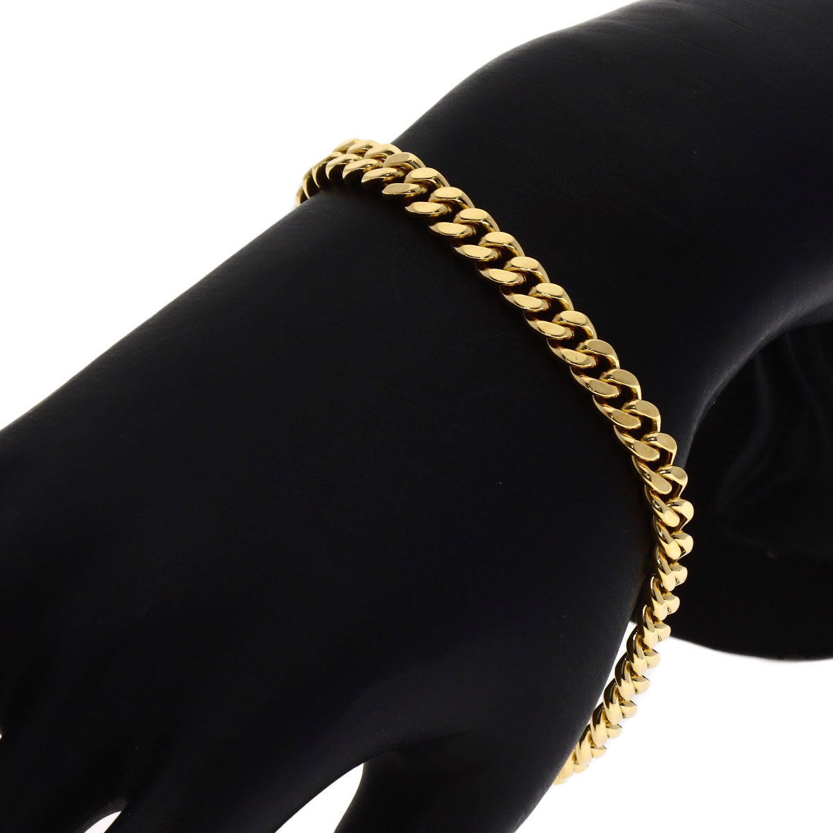 SELECT JEWELRY セレクトジュエリー 喜平 キヘイ 2面 ブレスレット K18YG メンズ 中古