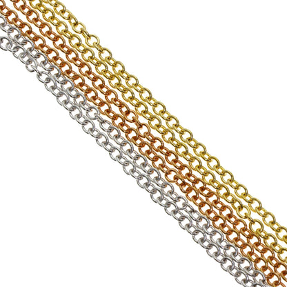 SELECT JEWELRY セレクトジュエリー スリーカラー ダイヤモンド ネックレス K18YG レディース 中古