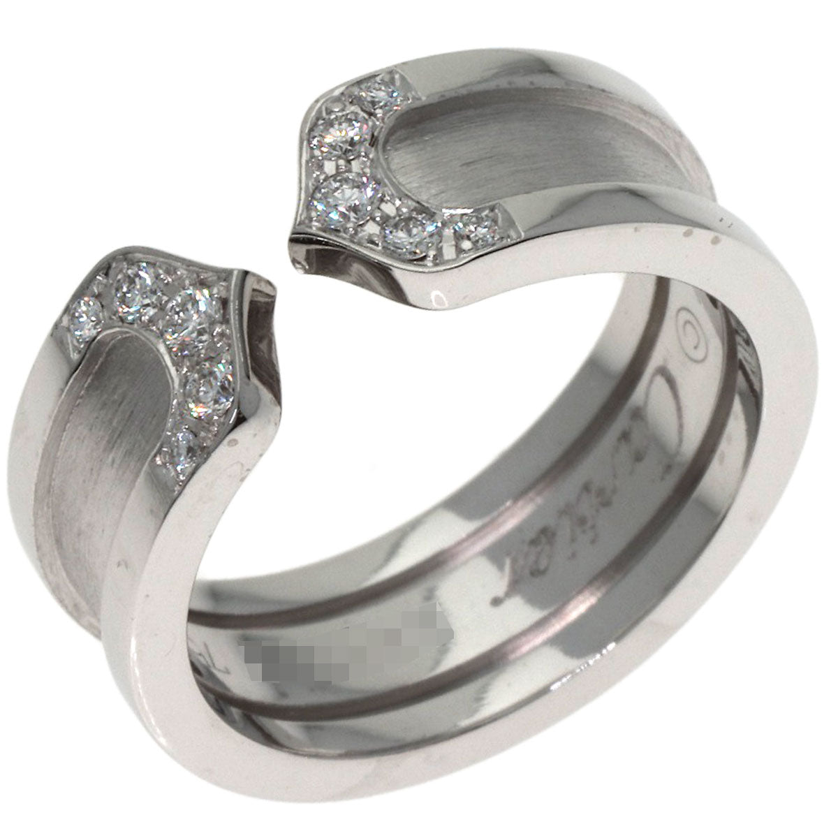 カルティエ C2リング SM ダイヤモンド #48 リング・指輪 中古 商品画像3
