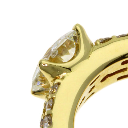 SELECT JEWELRY セレクトジュエリー ダイヤモンド リング・指輪 K18YG レディース 中古