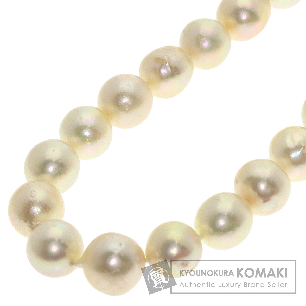 SELECT JEWELRY セレクトジュエリー パール 真珠 ダイヤモンド ネックレス K18YG レディース 中古