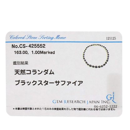 セレクトジュエリー ブラックスターサファイア ダイヤモンド ネックレス 中古 商品画像13