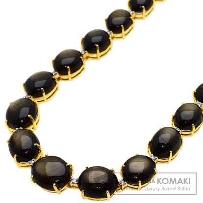 セレクトジュエリー ブラックスターサファイア ダイヤモンド ネックレス 中古 商品画像1