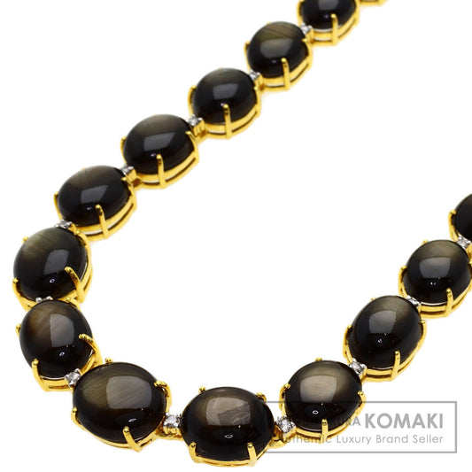 セレクトジュエリー ブラックスターサファイア ダイヤモンド ネックレス 中古 商品画像1