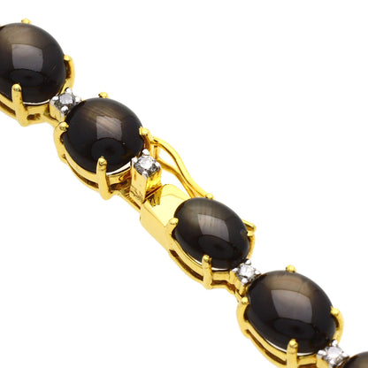 セレクトジュエリー ブラックスターサファイア ダイヤモンド ネックレス 中古 商品画像5