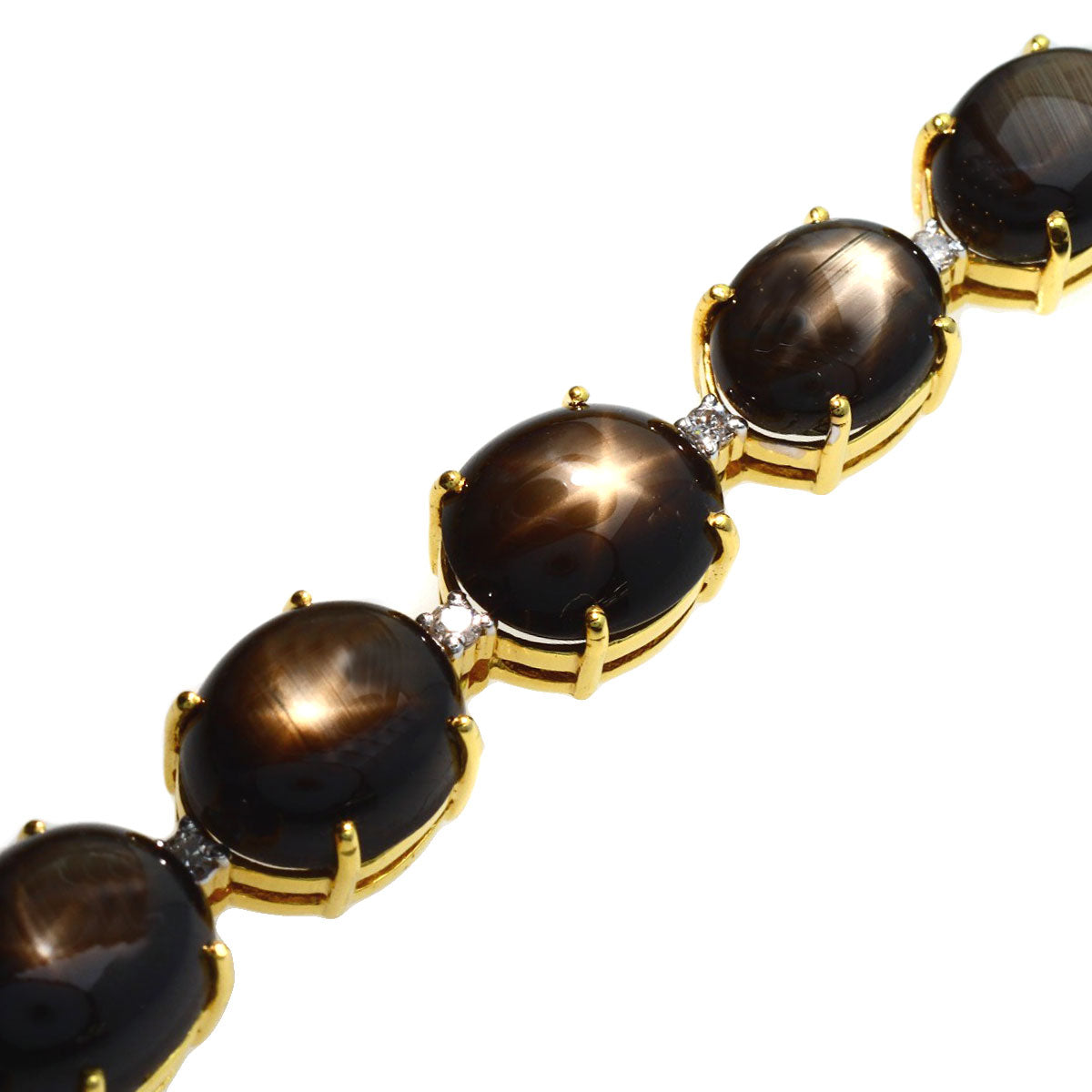 セレクトジュエリー ブラックスターサファイア ダイヤモンド ネックレス 中古 商品画像10