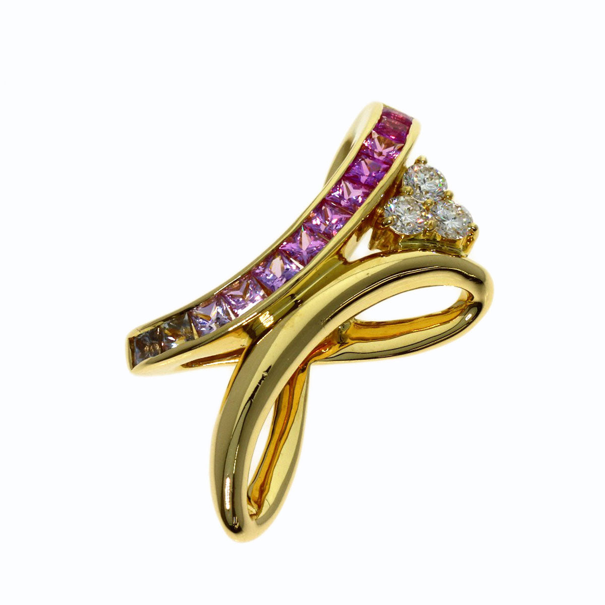 ポーラ サファイア ダイヤモンド ペンダントトップ 中古 商品画像2