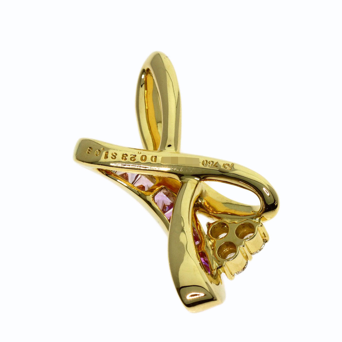 ポーラ サファイア ダイヤモンド ペンダントトップ 中古 商品画像3