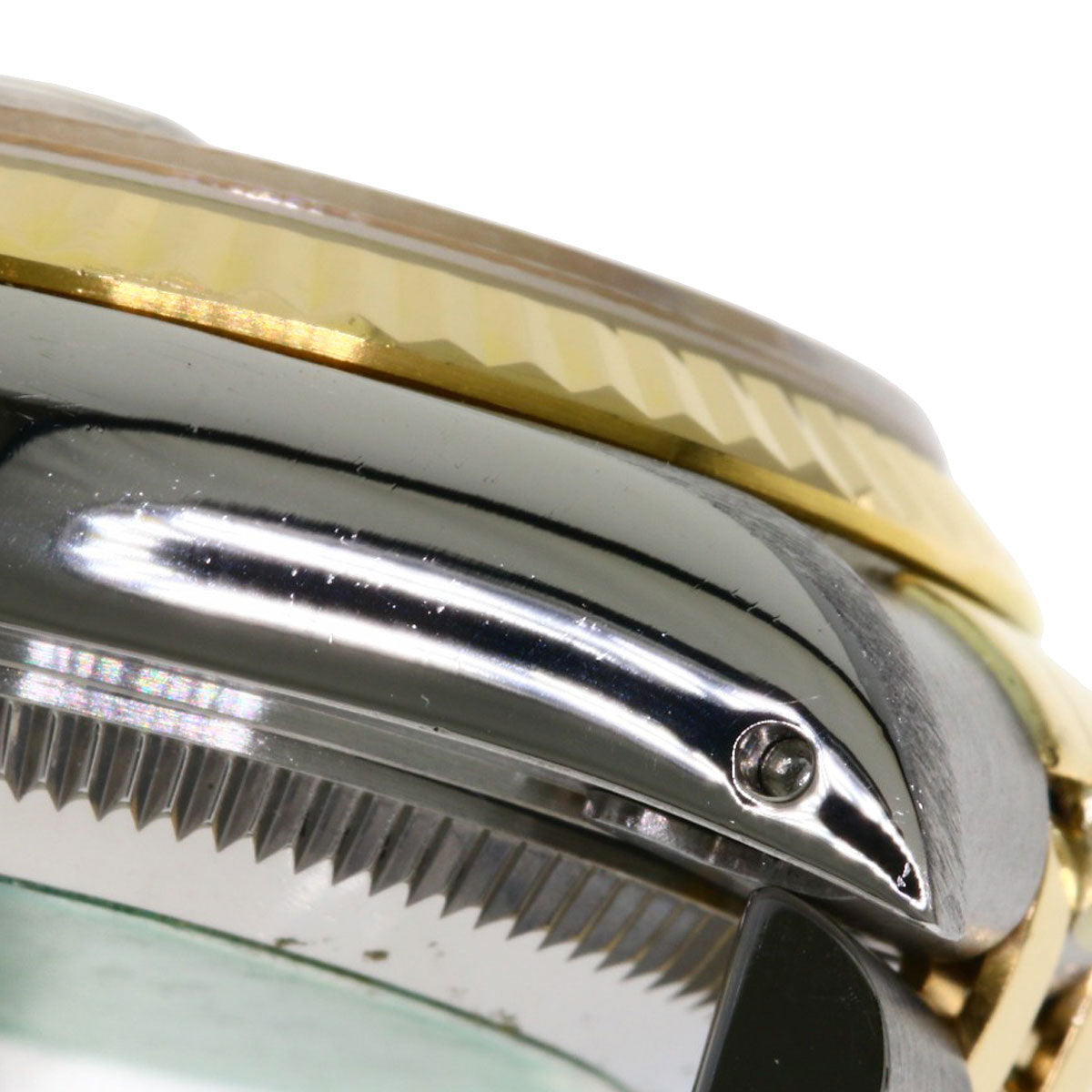 ROLEX ロレックス 69173G デイトジャスト 10P ダイヤモンド 腕時計 SS レディース 中古