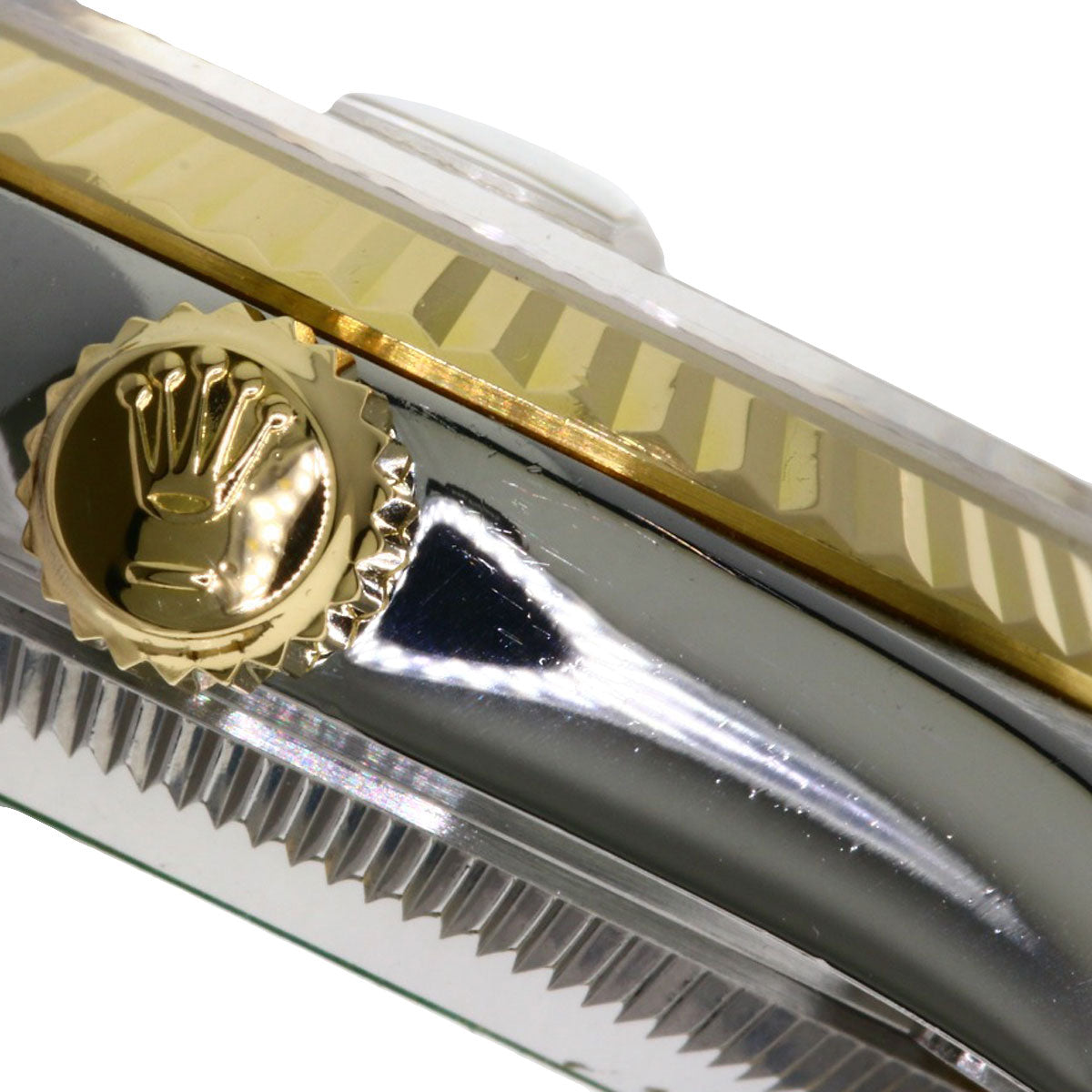 ROLEX ロレックス 69173G デイトジャスト 10P ダイヤモンド 腕時計 SS レディース 中古