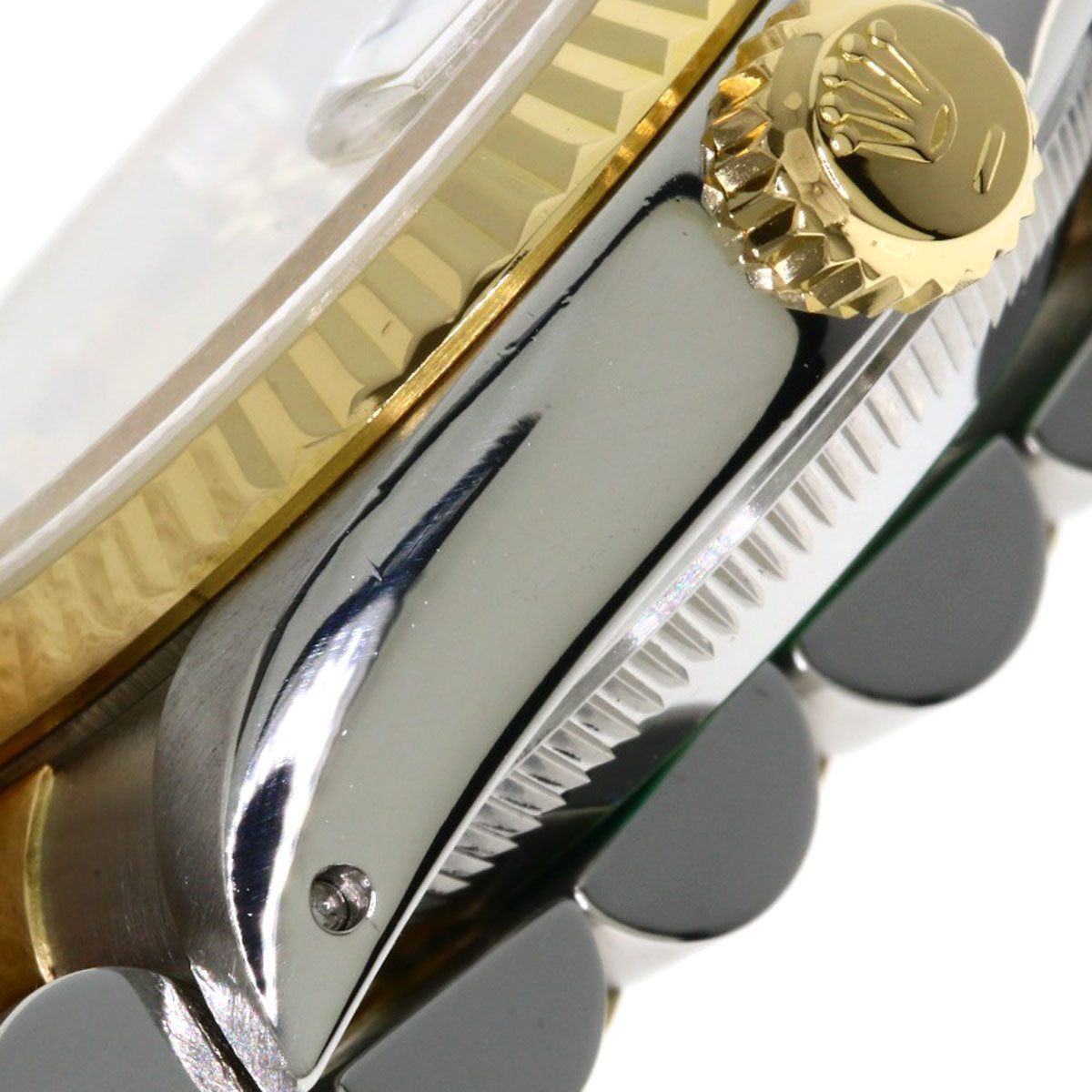 ROLEX ロレックス 69173G デイトジャスト 10P ダイヤモンド 腕時計 SS レディース 中古