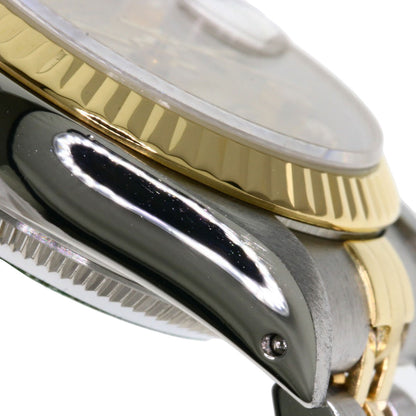 ROLEX ロレックス 69173G デイトジャスト 10P ダイヤモンド 腕時計 SS レディース 中古