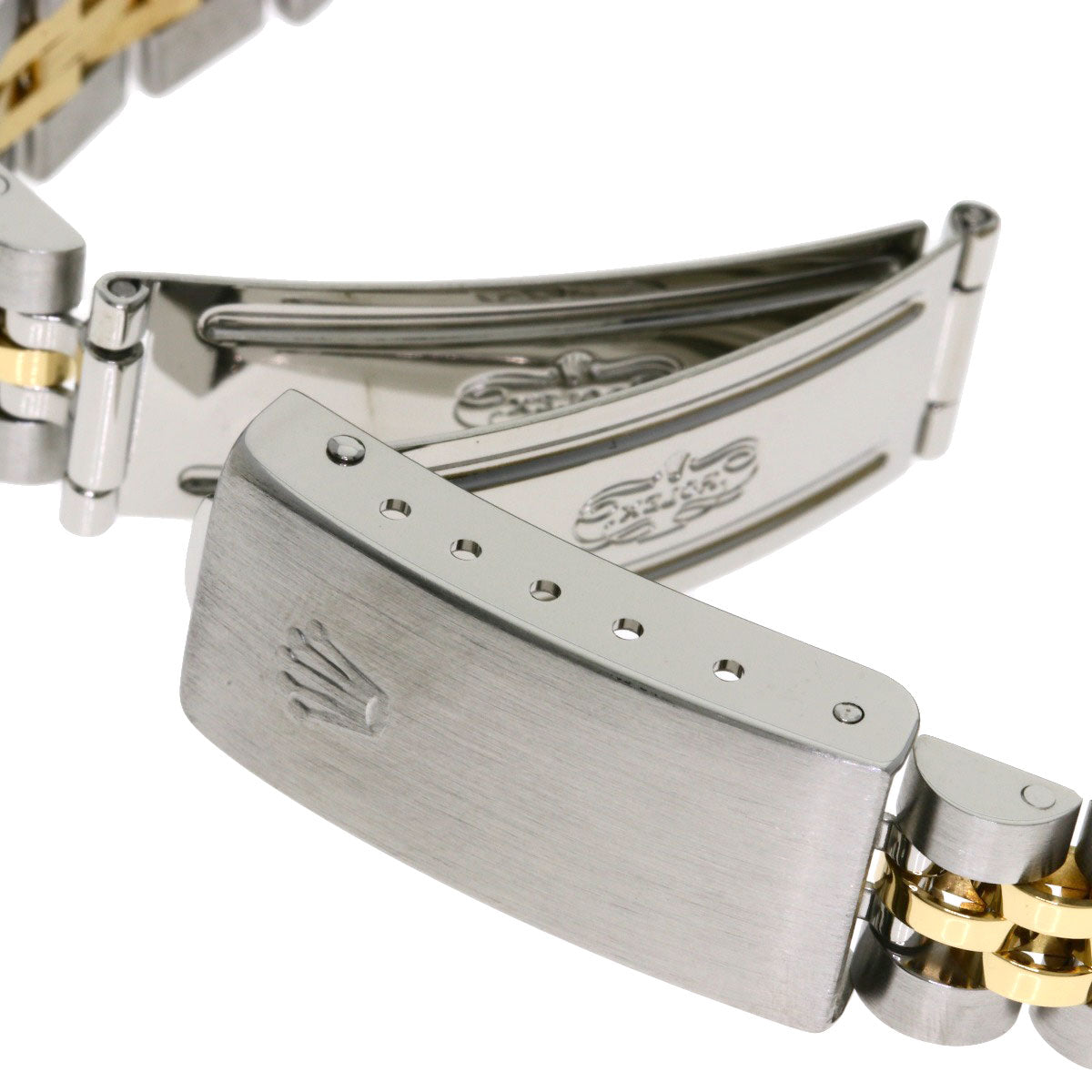 ROLEX ロレックス 69173G デイトジャスト 10P ダイヤモンド 腕時計 SS レディース 中古