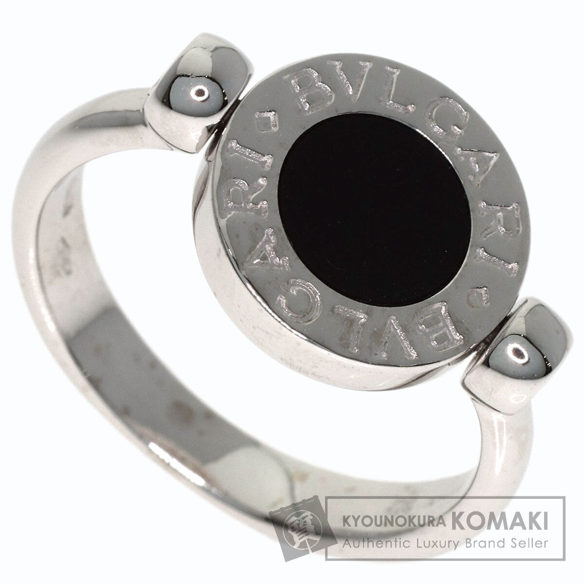 ブルガリ ブルガリブルガリ フリップ ダイヤモンド オニキス リング・指輪 中古 商品画像1