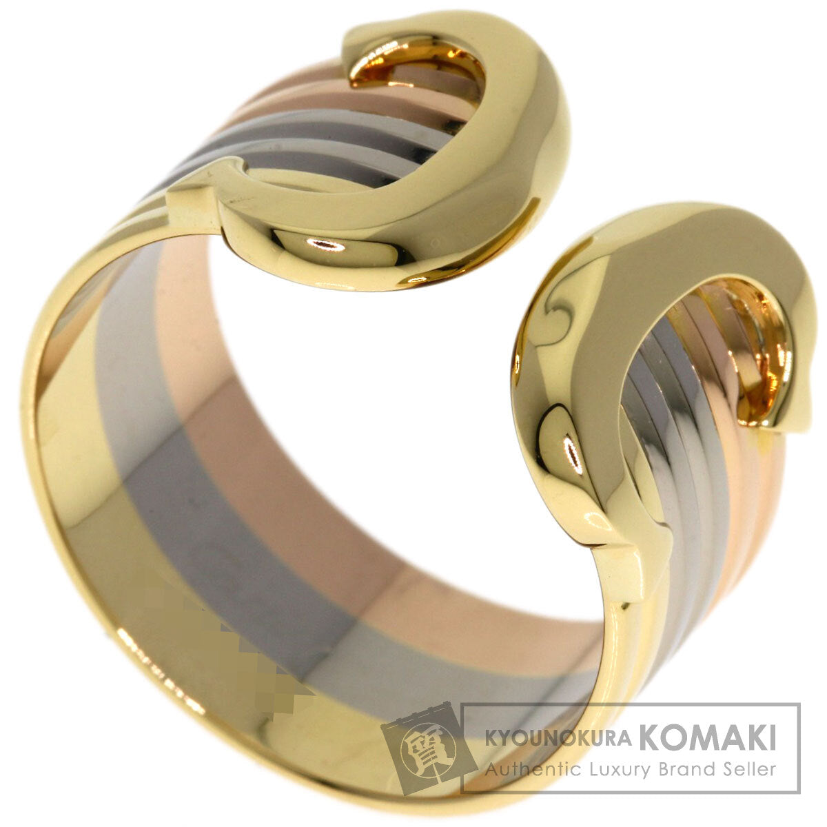 カルティエ 2Cリング LM #57 リング・指輪 中古 商品画像1