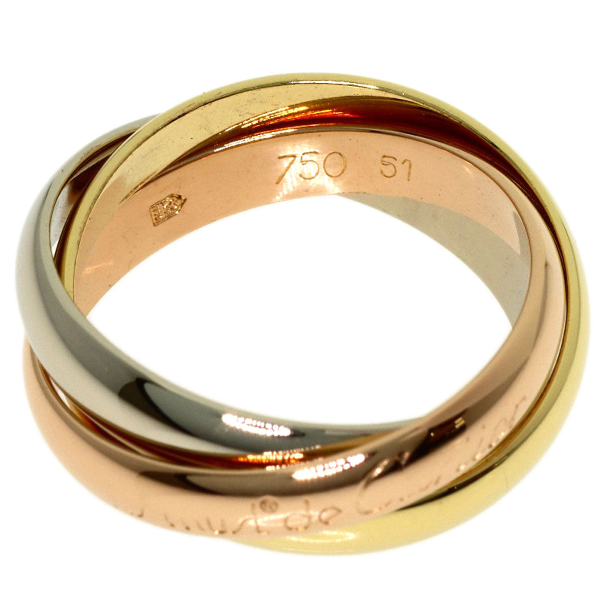 カルティエ トリニティ #51 リング・指輪 中古 商品画像4