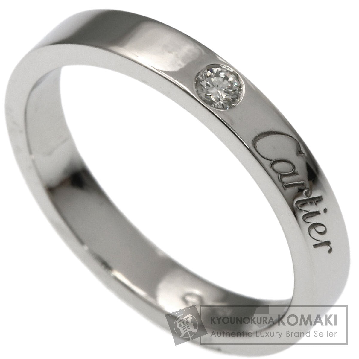 カルティエ Cドゥ カルティエ 1P ダイヤモンド #49 リング・指輪 中古 商品画像1