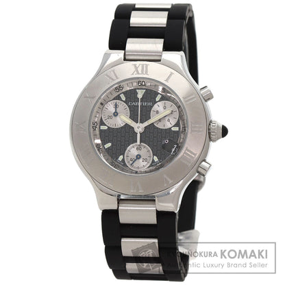 カルティエ W10125U2 マスト21 クロノスカフ 腕時計 中古 商品画像1