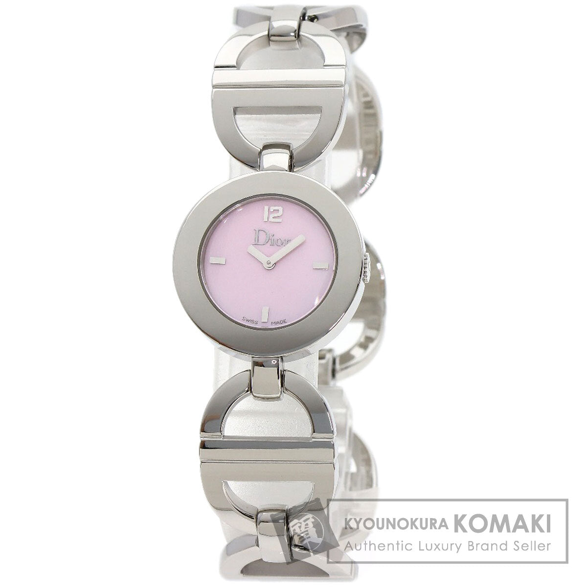 CHRISTIAN DIOR クリスチャンディオール CD022110 マリス 腕時計 SS レディース 中古