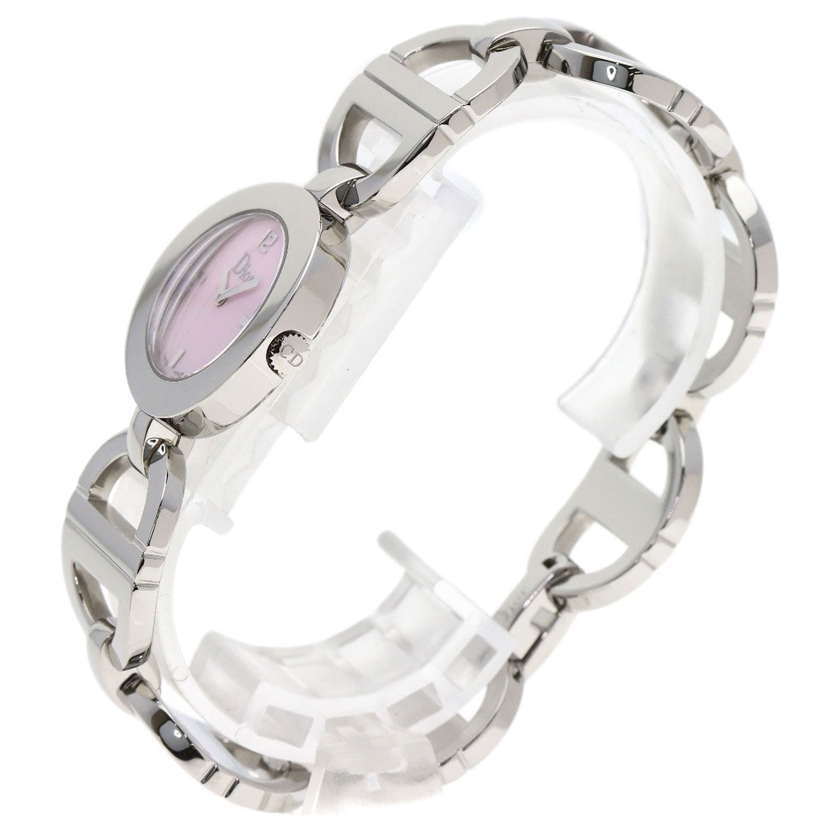 CHRISTIAN DIOR クリスチャンディオール CD022110 マリス 腕時計 SS レディース 中古