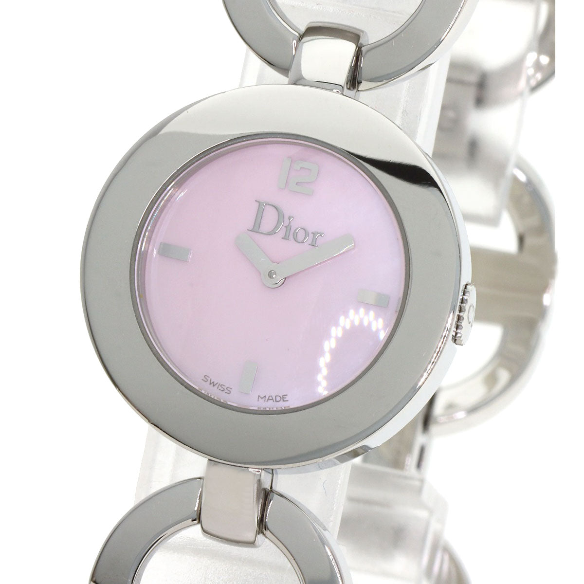 CHRISTIAN DIOR クリスチャンディオール CD022110 マリス 腕時計 SS レディース 中古