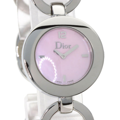 CHRISTIAN DIOR クリスチャンディオール CD022110 マリス 腕時計 SS レディース 中古
