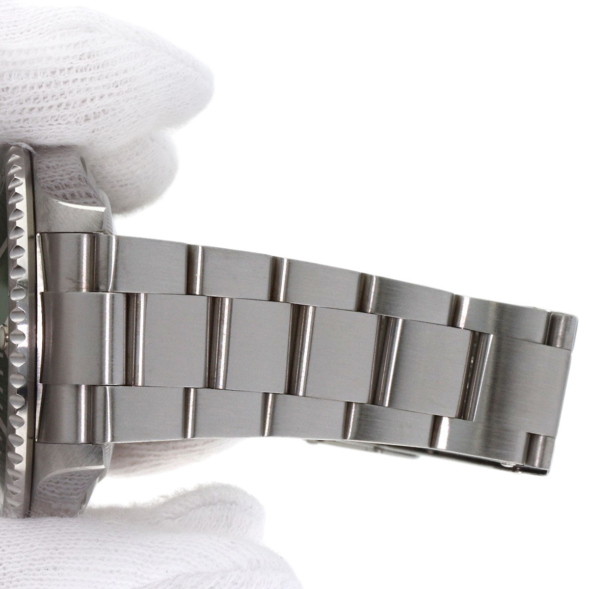 ROLEX ロレックス 16610 サブマリーナ デイト グリーンサブ 腕時計 SS メンズ 中古