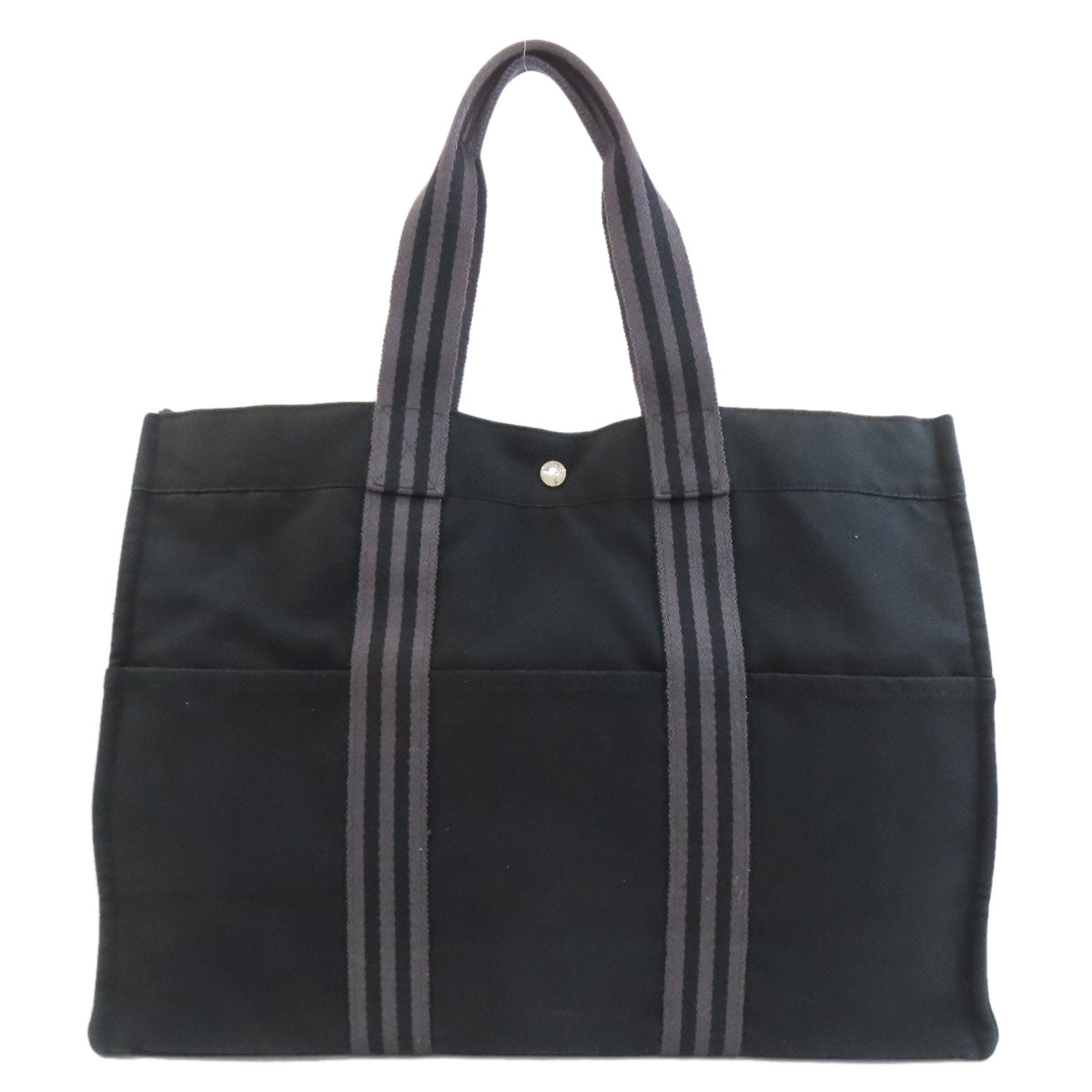 HERMES エルメス サックフールトゥGM トートバッグ キャンバス レディース 中古