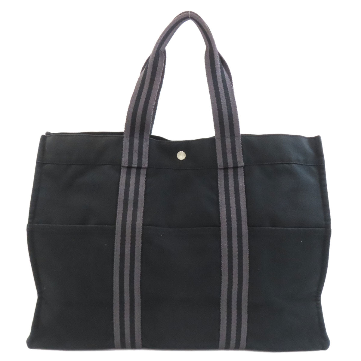 HERMES エルメス サックフールトゥGM トートバッグ キャンバス レディース 中古