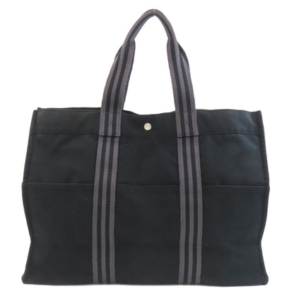 HERMES エルメス サックフールトゥGM トートバッグ キャンバス レディース 中古