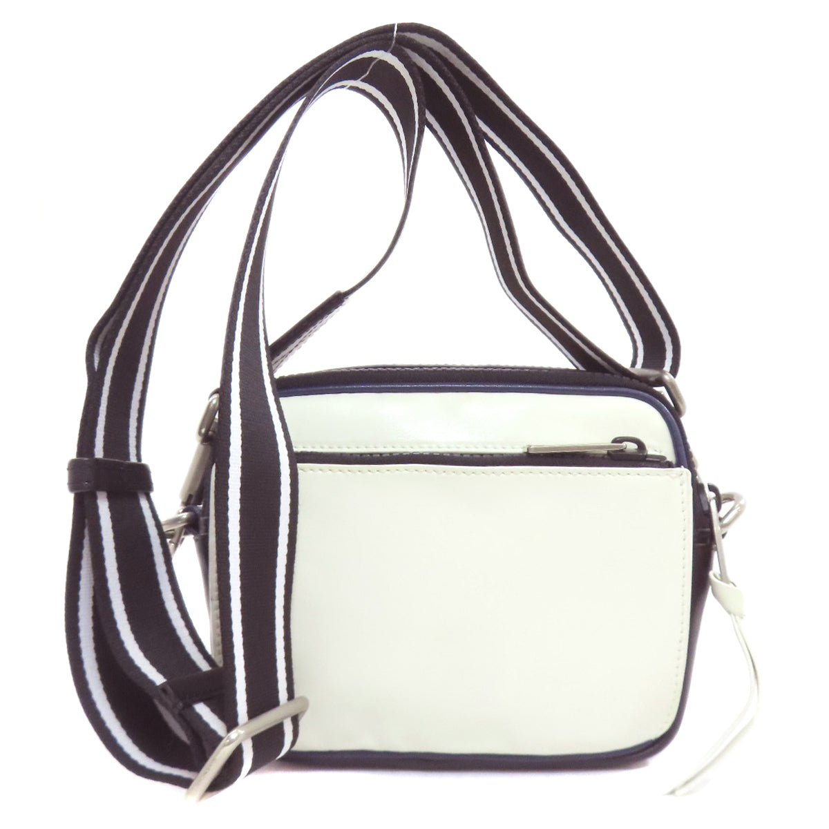 GIVENCHY ジバンシー ロゴ ショルダーバッグ レザー レディース 中古