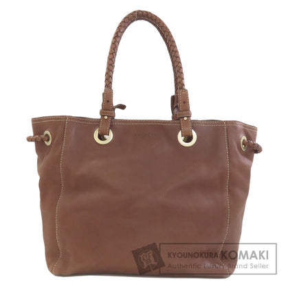 GIVENCHY ジバンシー ロゴ トートバッグ レザー レディース 中古