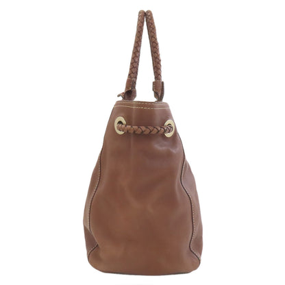 GIVENCHY ジバンシー ロゴ トートバッグ レザー レディース 中古