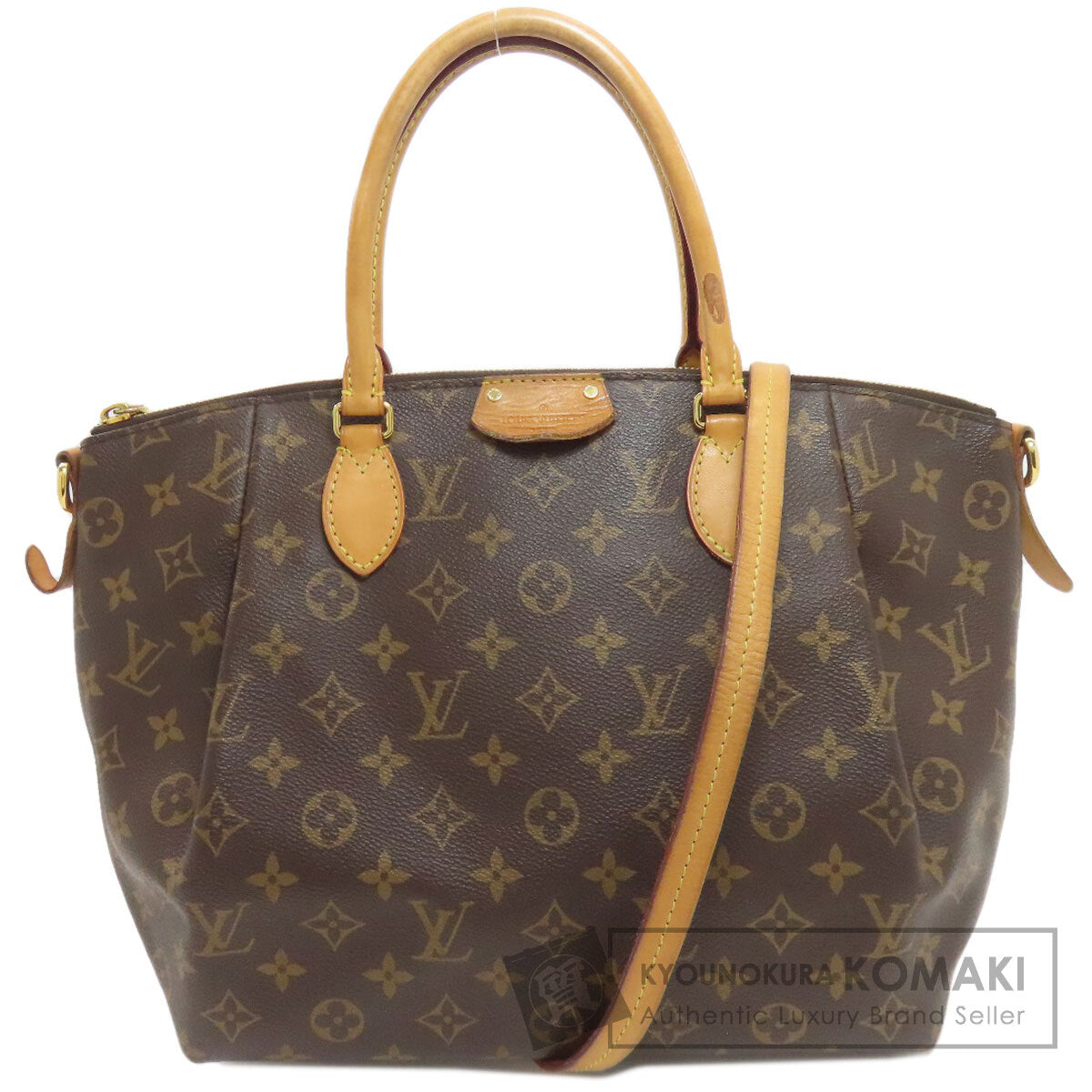 LOUIS VUITTON ルイヴィトン M48814 テュレンGM ハンドバッグ モノグラムキャンバス レディース 中古