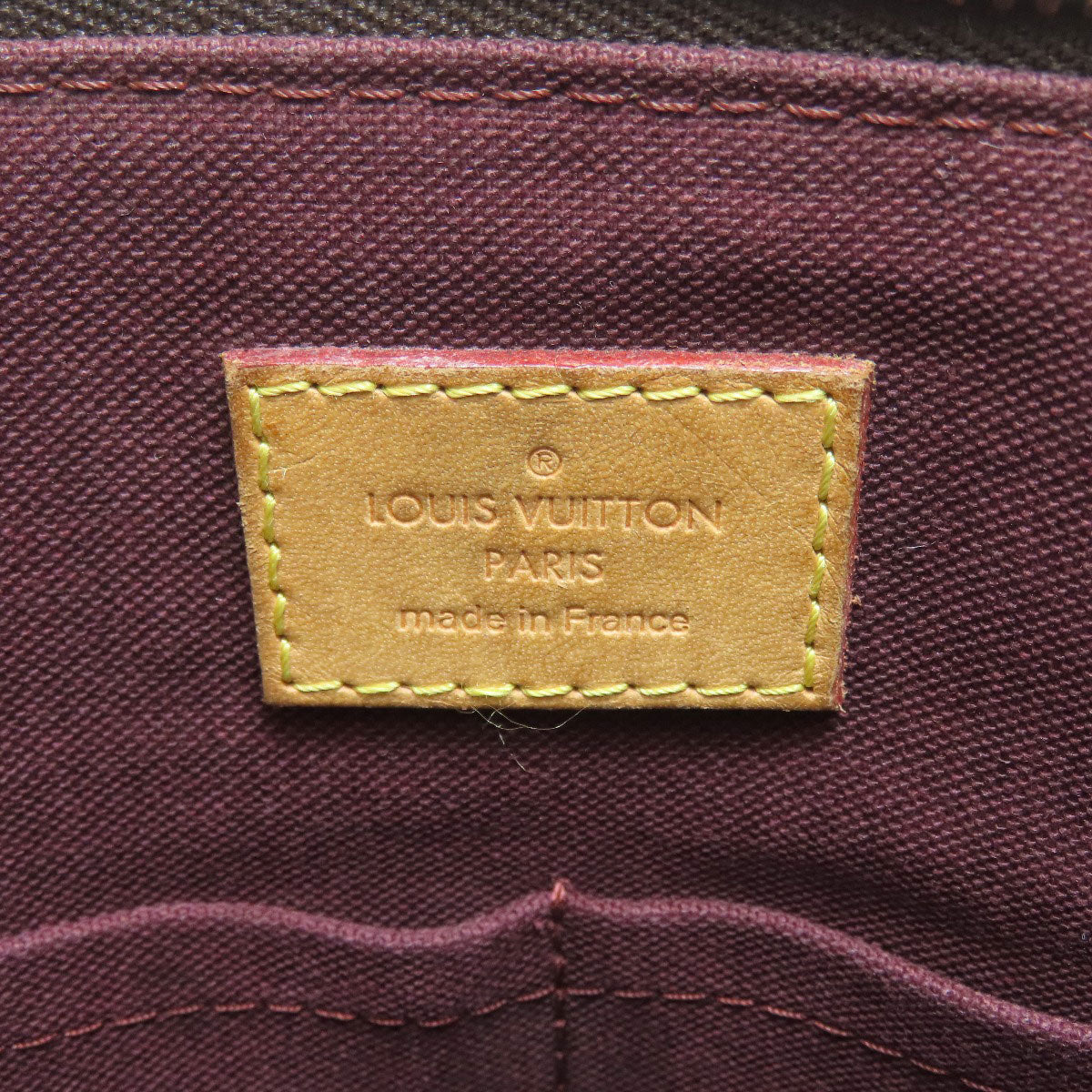 LOUIS VUITTON ルイヴィトン M48814 テュレンGM ハンドバッグ モノグラムキャンバス レディース 中古