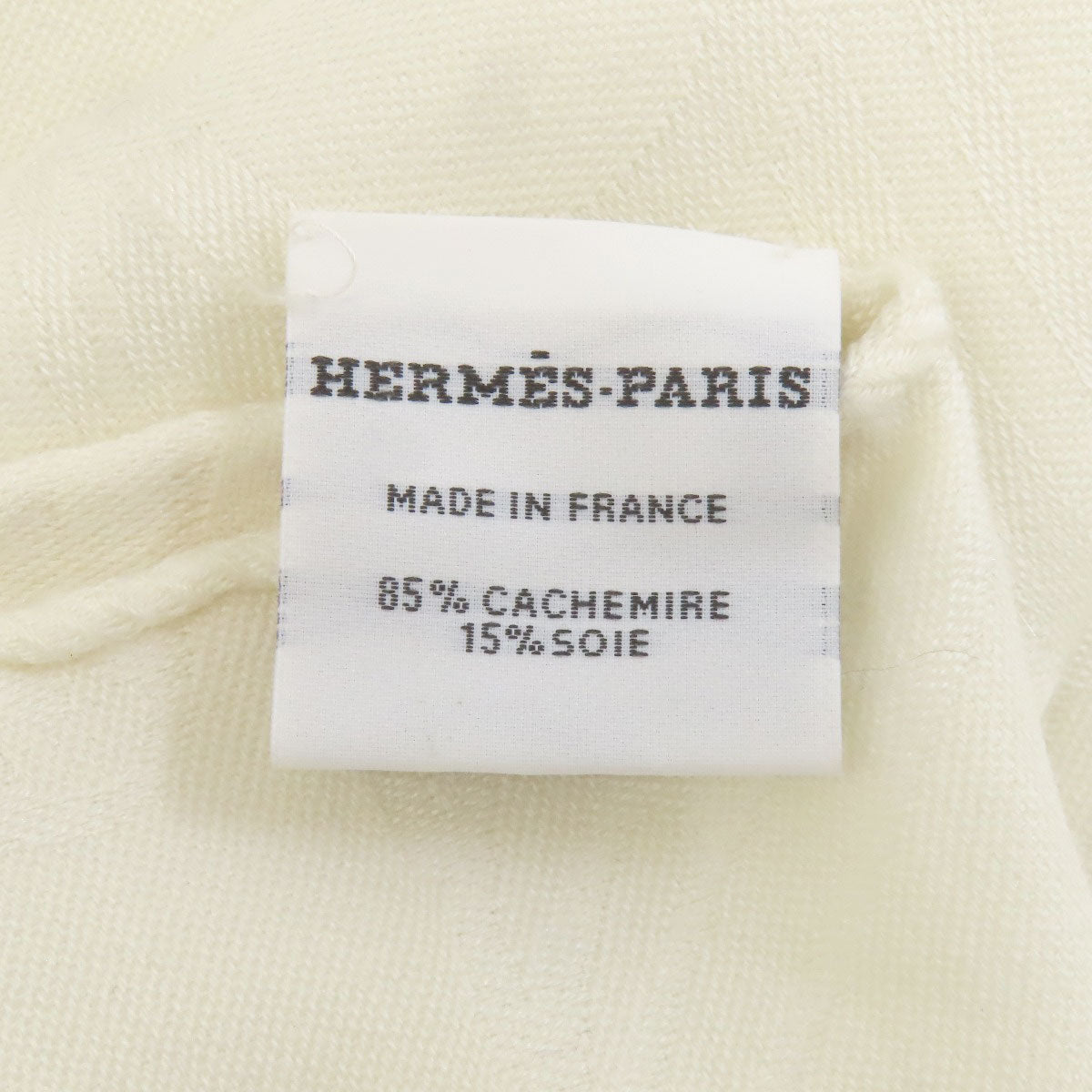 HERMES エルメス ロゴ ショール ストール カシミヤ レディース 中古