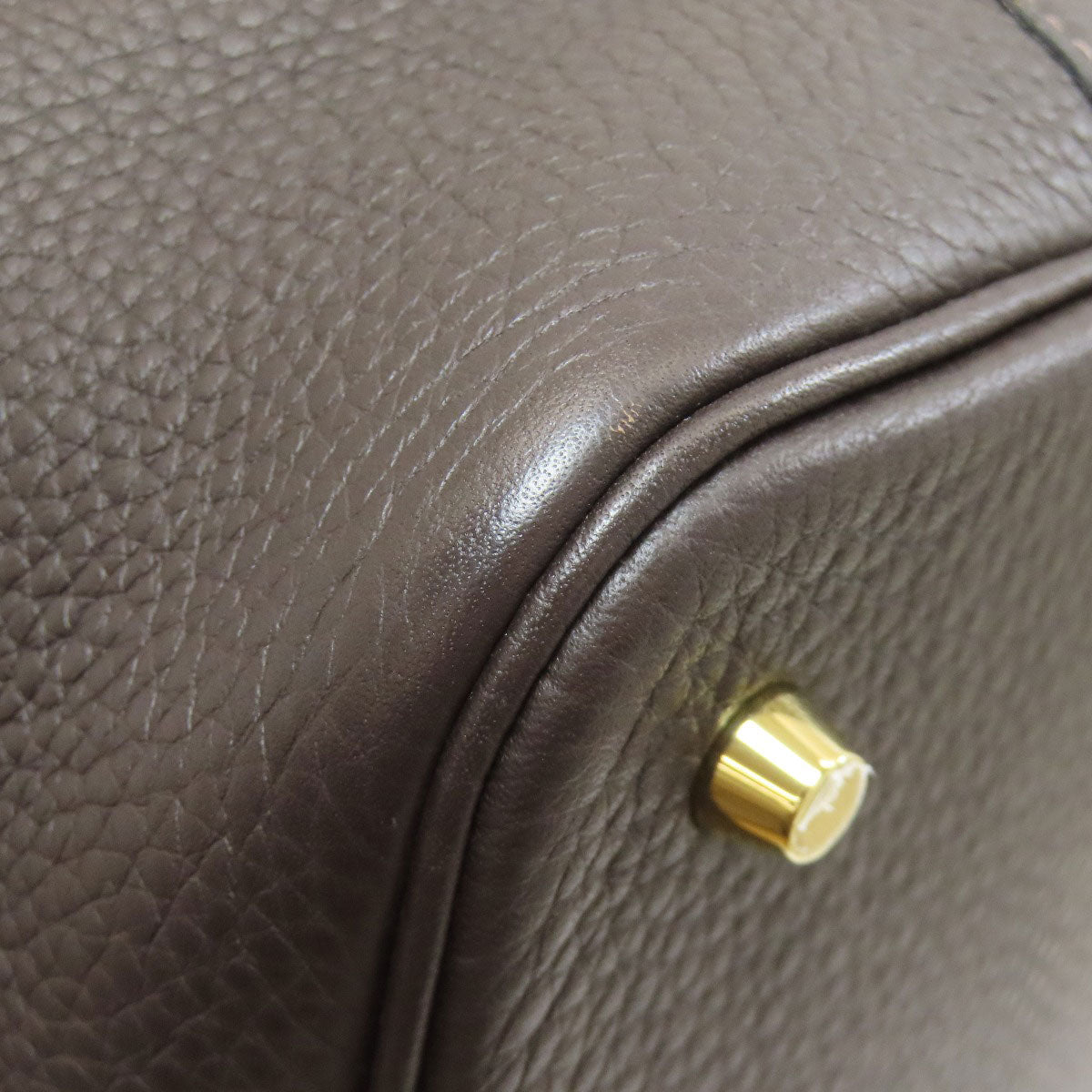 HERMES エルメス ピコタンロックMM ゴールド金具 ハンドバッグ トリヨン レディース 中古