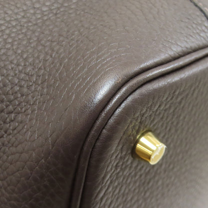 HERMES エルメス ピコタンロックMM ゴールド金具 ハンドバッグ トリヨン レディース 中古