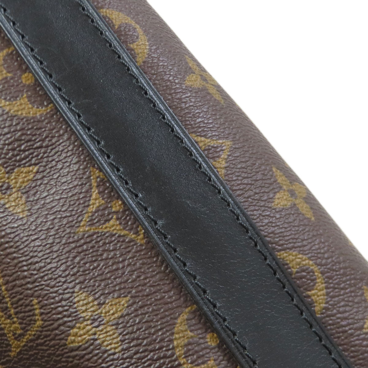 LOUIS VUITTON ルイヴィトン M40388 キタン マカサー ハンドバッグ モノグラムキャンバス メンズ 中古