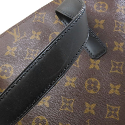 LOUIS VUITTON ルイヴィトン M40388 キタン マカサー ハンドバッグ モノグラムキャンバス メンズ 中古