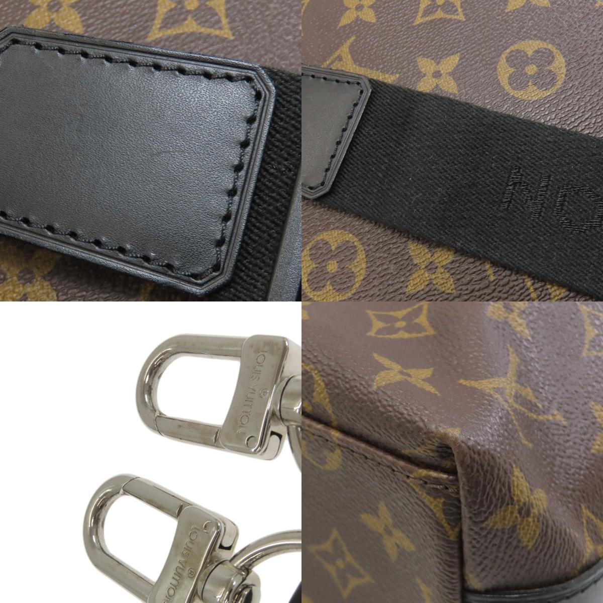 LOUIS VUITTON ルイヴィトン M40388 キタン マカサー ハンドバッグ モノグラムキャンバス メンズ 中古
