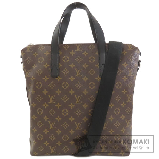 LOUIS VUITTON ルイヴィトン M40388 キタン マカサー ハンドバッグ モノグラムキャンバス メンズ 中古