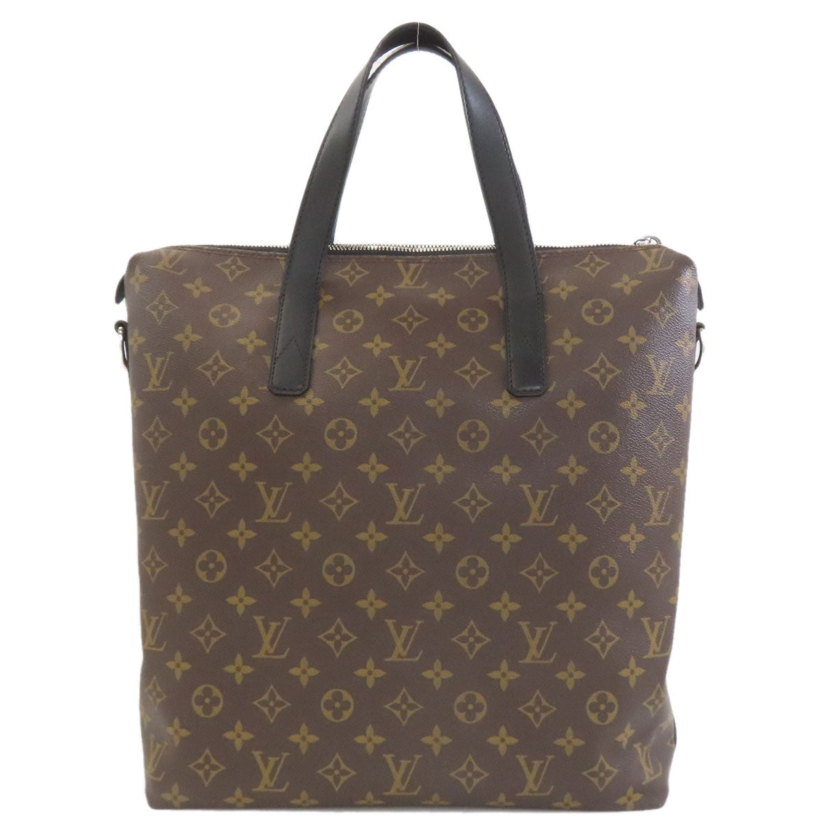 LOUIS VUITTON ルイヴィトン M40388 キタン マカサー ハンドバッグ モノグラムキャンバス メンズ 中古