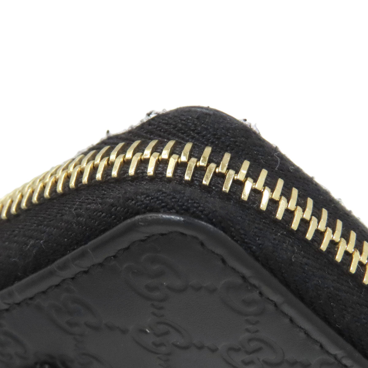 GUCCI グッチ 544249 GGシグネチャー シマ カードケース PVC レディース 中古