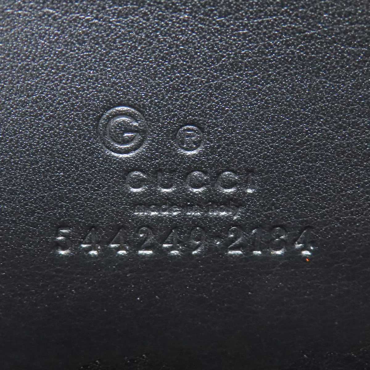 GUCCI グッチ 544249 GGシグネチャー シマ カードケース PVC レディース 中古